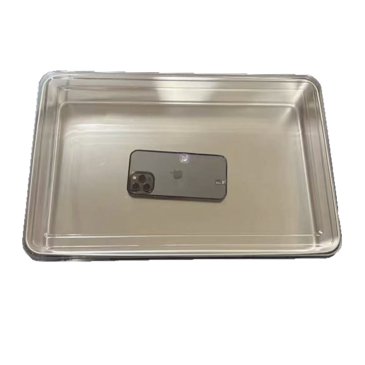Cubierta de acero inoxidable tiramisu cubierta de hielo cubierta de plástico cubierta de caja de preservación de alimentos cubierta de sushi cubierta de hierro de alta transparencia