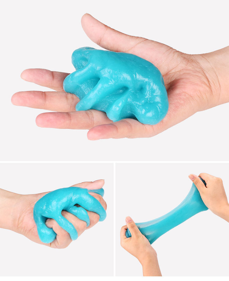 Multi-functional cleaning soft rubber car cleaning artifact car supplies black technology car dust mud cleaning dust