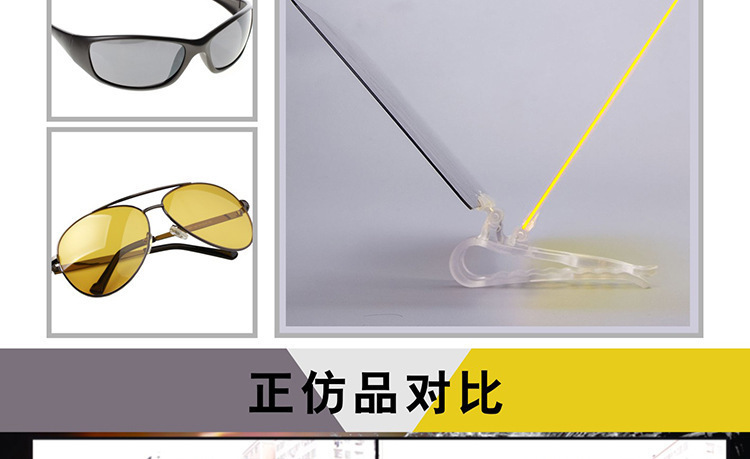 Night Vision Anti-Glare Sun Visor Driver's Dazzling Goggles Car Anti-High Beam Artifact Day and Night Dual-Use Export