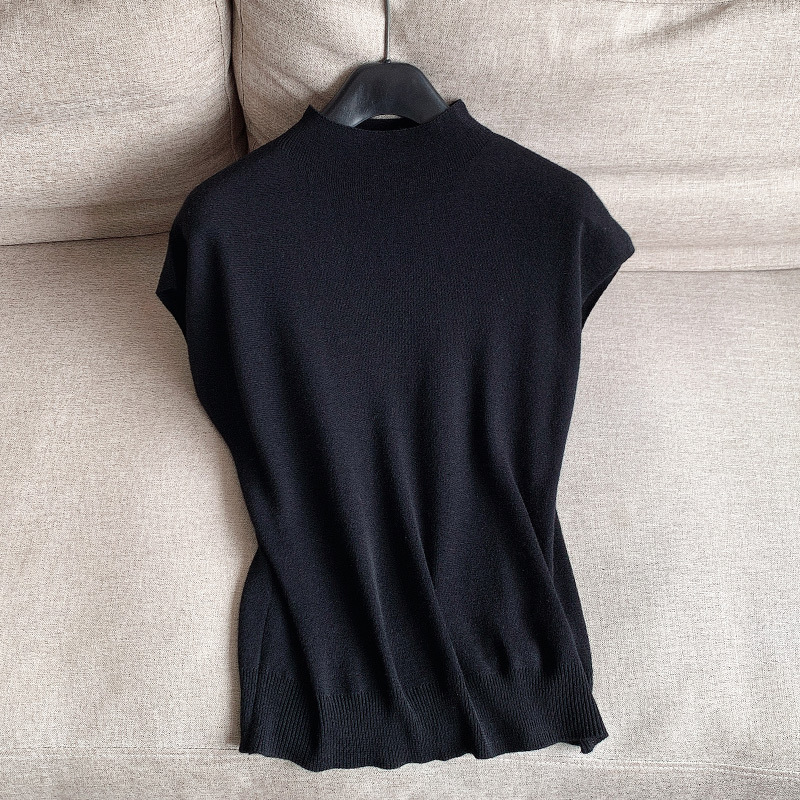 2025 Spring New Style Nuwo Sleeveless Knitted Sweater Bottoming Shirt Women's Tops Wholesale H02Es1109