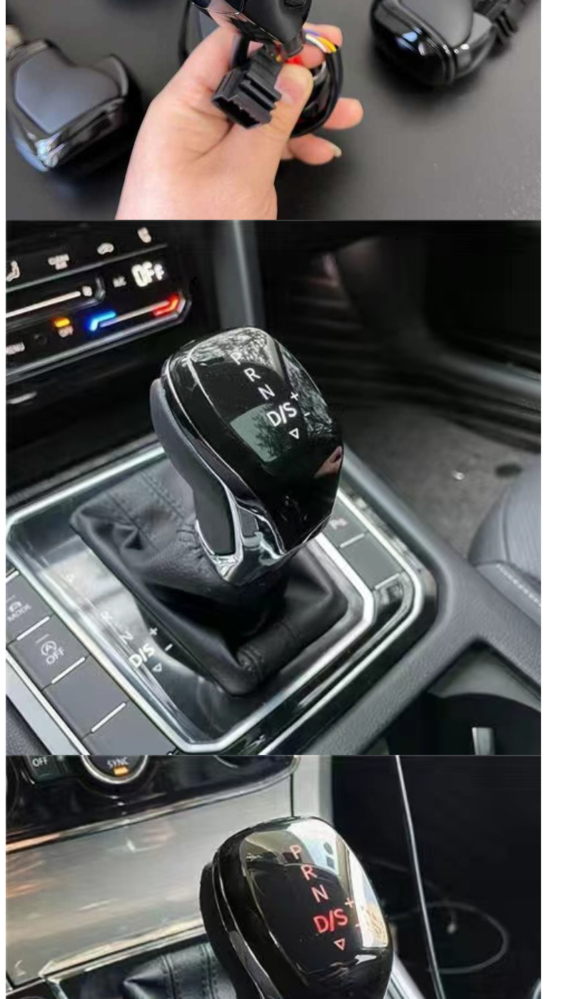 Suitable for Volkswagen Magotan Passat Automatic Transmission Modified Electronic Gear Knob Cc Golf Tiguan Gear Shift Head