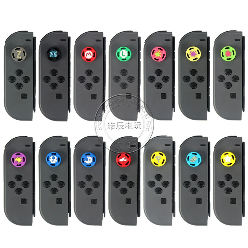 Ручка переключателя коромысло силиконовая крышка NS JOY-CON игровая тема Mario Animal Forest Keycap
