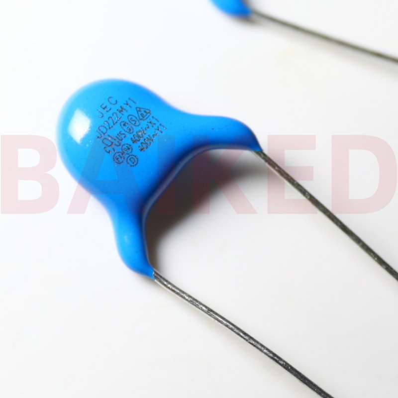 安规 Y电容 JEC JD222MY1 2200PF 400V 2.2NF 脚距10mm 电容器 Y1|ms