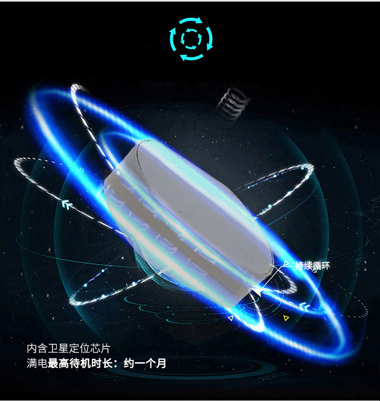 Locator for the Elderly to Prevent Loss, Anti-Slip Shoe Tracker, Anti-Loss Device, Gps with Ultra-Long Standby Time for Tracking Shoes