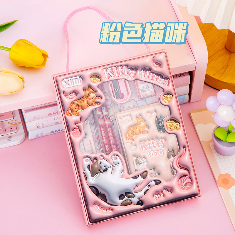 漫画文具セット かわいい幼稚園 小学生 ギフト 景品 + こどもの日 子供用 6本鉛筆セット|undefined
