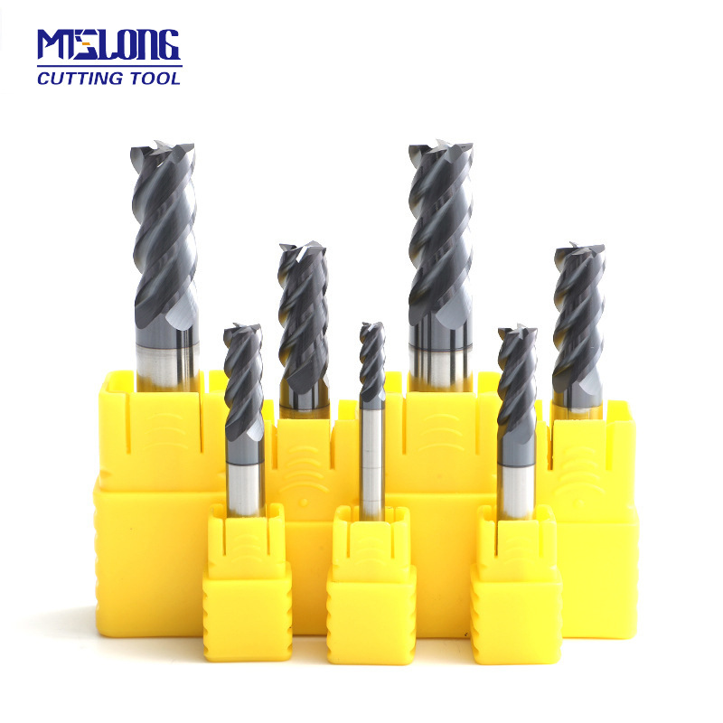 硬质合金cnc数控开槽60度四刃高速模具钢铣刀钨钢4刃耐磨耐用