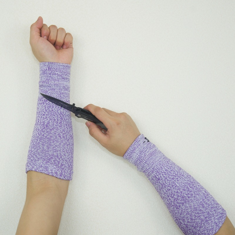 보라색 S 코드 절단 방지 팔 길이 24cm