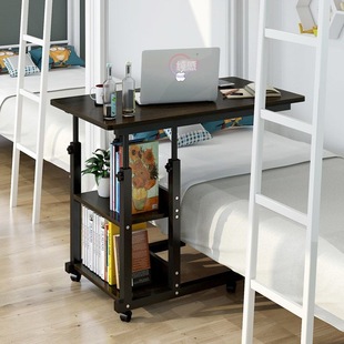 Простой стол на кроватях для общежития студентов колледжа, чтобы переместить домой подъемное ноутбук боковой боковой кровати.