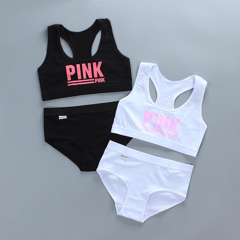 Girls Bra Set Small Vest Cotton Intimates Sling Anti-Bump 14 Junior High School Students 15 Tube Top Intimates Sports 12 Girls Bra Set Small Vest Cotton Intimates Sling Anti-Bump 14 Junior High School Students 15 Tube Top Intimates Sports 12