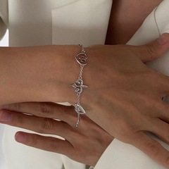 ハサク族の要素デザインブレスレット、絶妙でファッショナブル、ハイエンド、ニッチ、多用途、クラシックなデザイン、エスニックスタイル