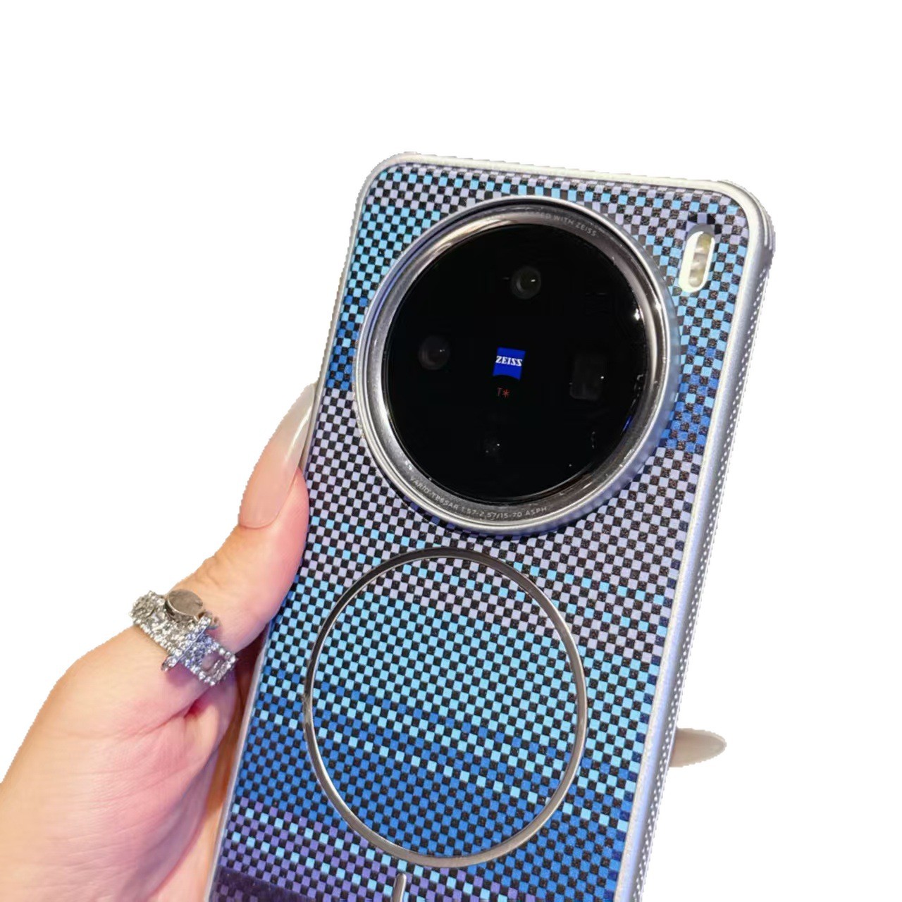 VIVO X200 Ultra Fibra Skywing Series Case Magnetic Ring Cooling Cover Protector image 6