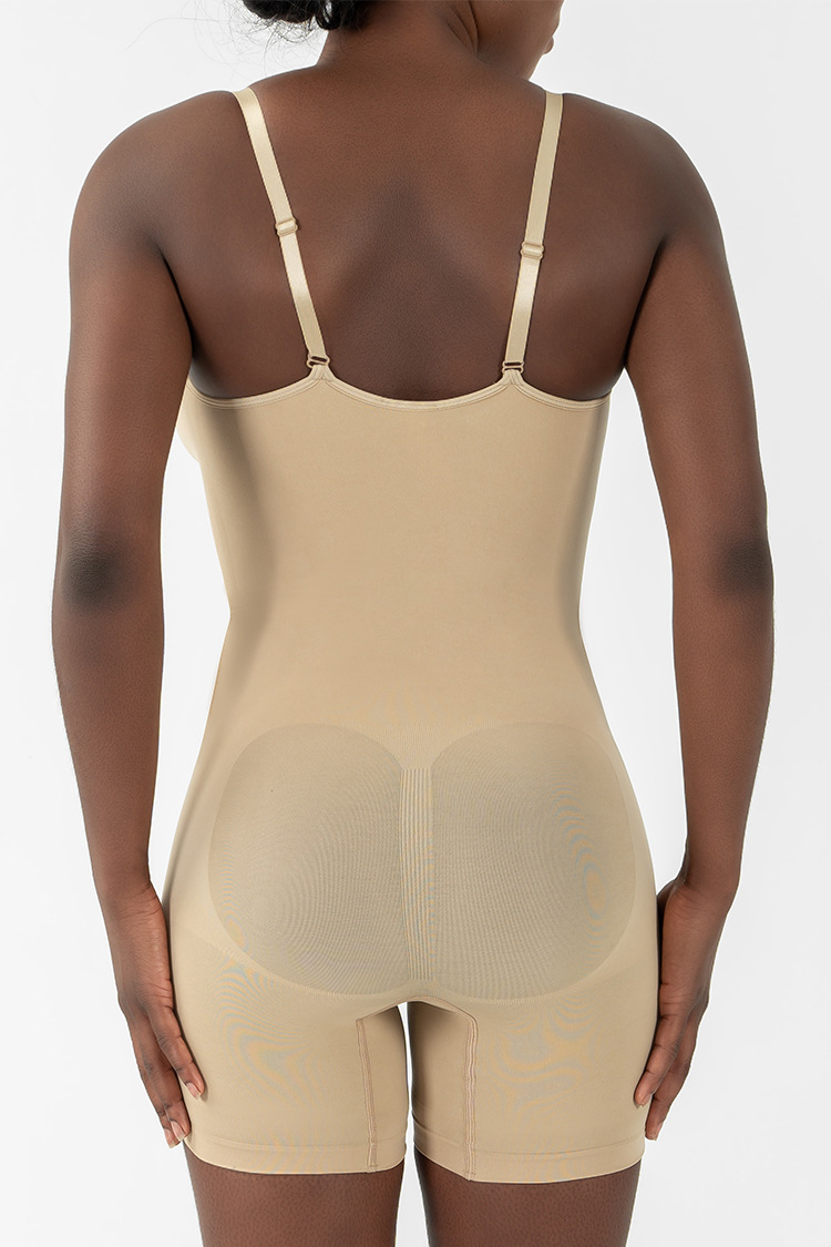Seamless Bodysuit Shapewear Tummy Control And Butt Lifting Shaper_voghion.com