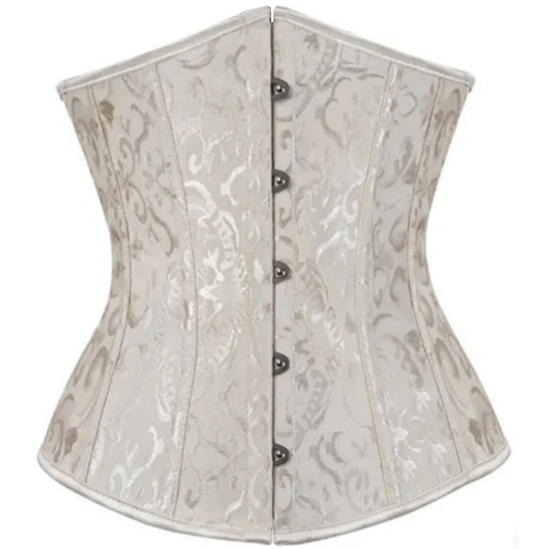 Source factory cross-border supply AliExpress hot jacquard waist clip court corset