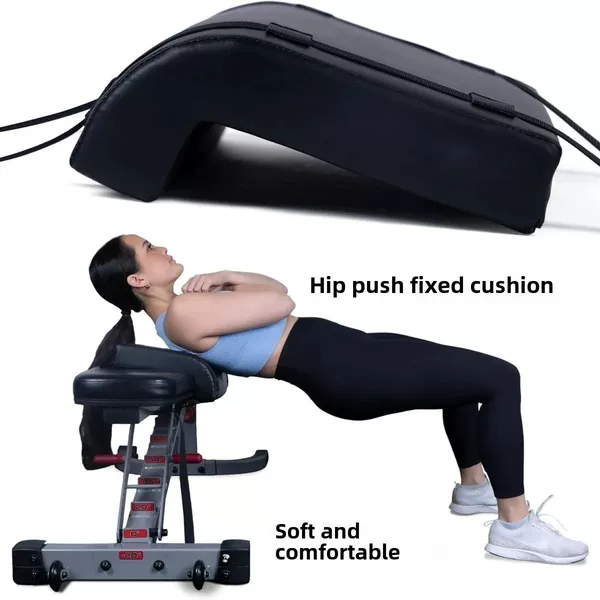 L-shaped Hip Push Silicone Non-slip Thickened Cushion Hip Push Leather Bushion Soft Elastic Comfortable Protection Board for Men and Women