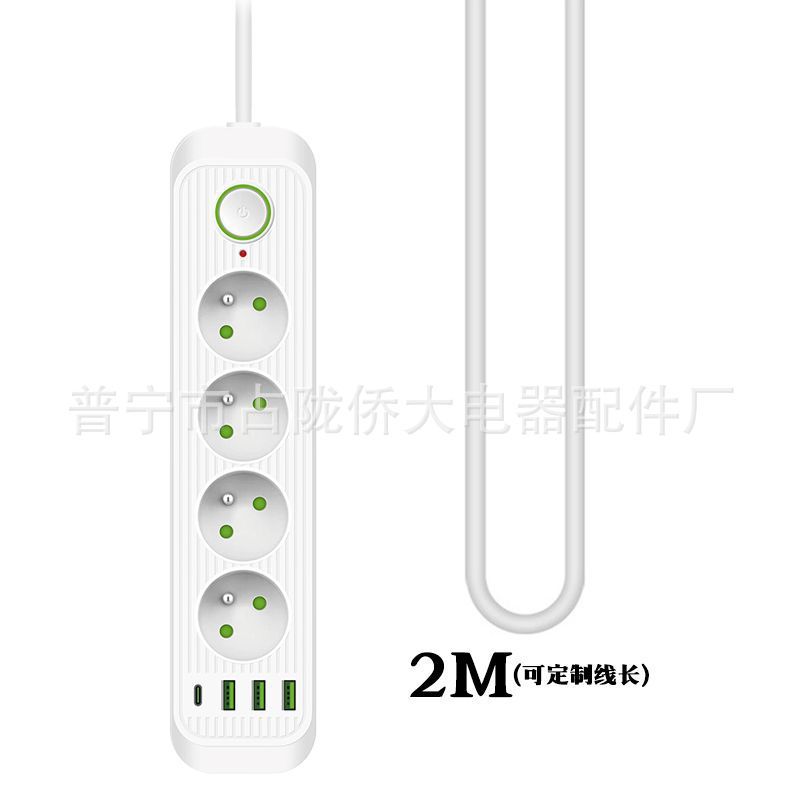 regulación de conexión de agujero especial con interruptor de control maestro inteligente USB conexión de conexión doméstica conexión de conexión