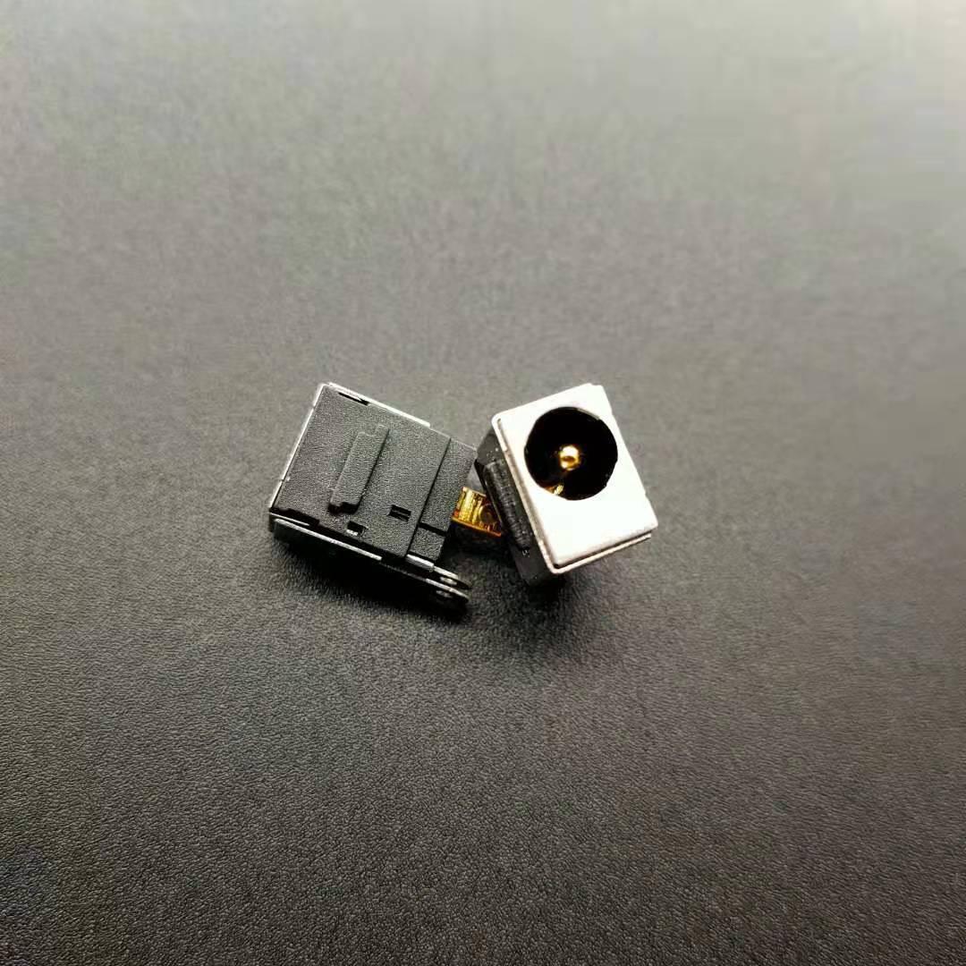 DC071金属DC插座笔记本充电接口dc5.5-2.1/5.5*1.65dc电源插座|ru