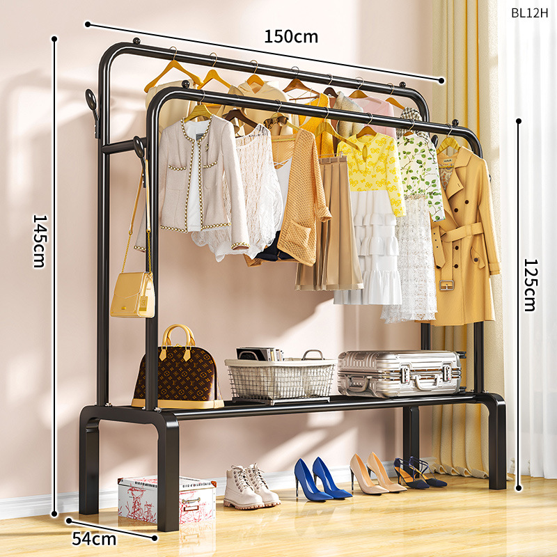 Менеджер магазина рекомендует модель из углеродистой стали 150см черная + с крючком для одежды.