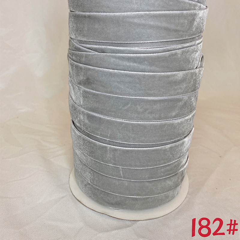 Cintas de flojo para el cabello, cinta de tejido, ropa, accesorios de ropa, cinta de terciopelo de color, accesorios de joyería DIY multi-especificaciones