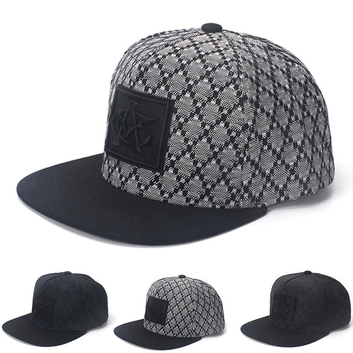 Hip-hop baseball cap for men, new spring and summer model, sunshade and sun protection hat for children and women, foreign trade flat brim hat, wholesale K620