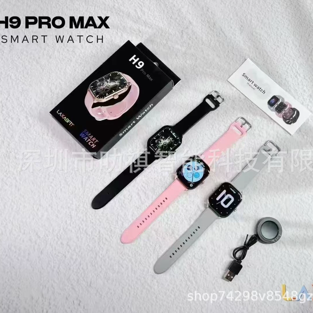 Браслет, для импорта, 9promax, bluetooth, широкий экран, S9