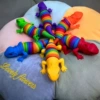 24 cm long lizard single OPP packaging