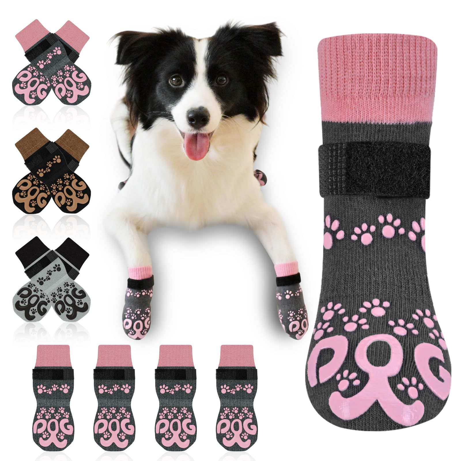 핑크 발자국 디스펜싱 [OPP 봉투 포장]