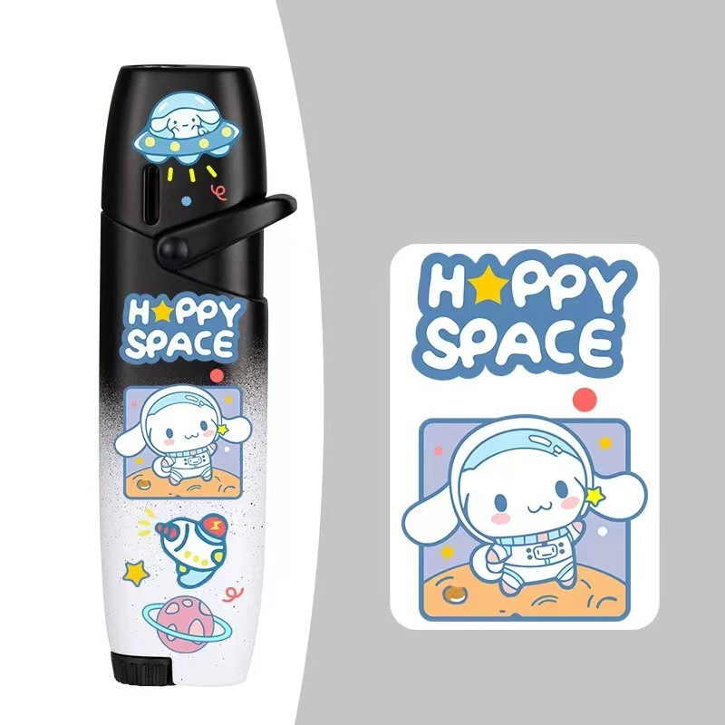 black and white cinnamon dog