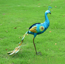 跨境新款Metal peacock decoration金属孔雀装饰家居庭院户外装饰