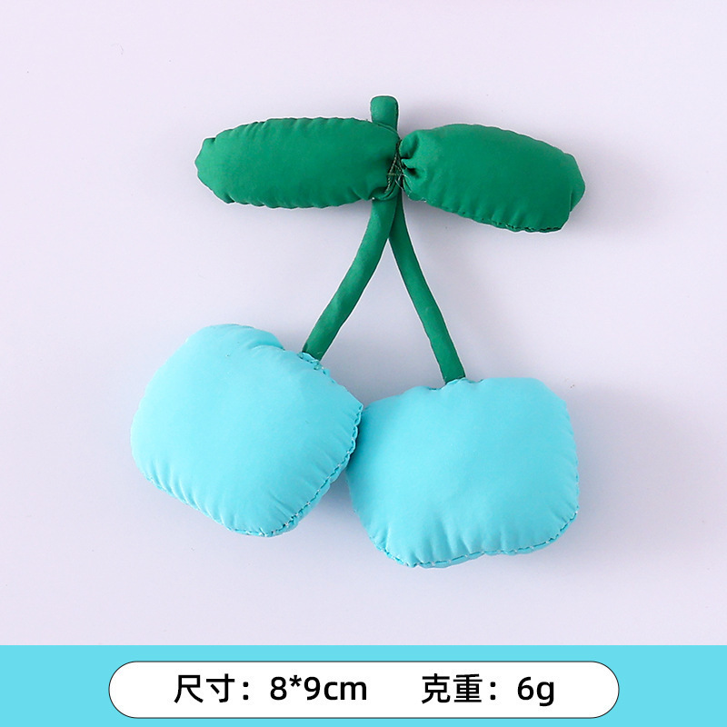 蓝色可爱樱桃 / 无胸针款