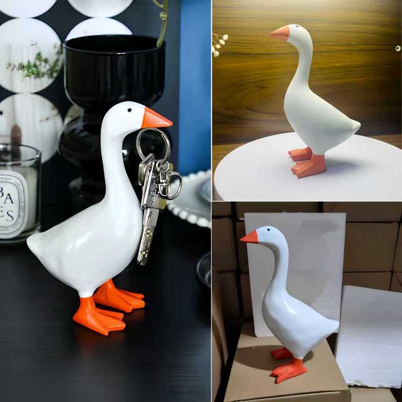 Duck-Shaped Creative DIY Magnetic Ornament Resin Crafts Decoration Magnetic Attraction Exquisite Modern Minimalist Home Decor Duck-Shaped Creative DIY Magnetic Ornament Resin Crafts Decoration Magnetic Attraction Exquisite Modern Minimalist Home Decor