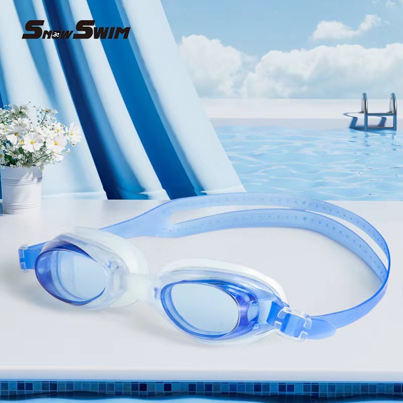 Gafas de Natación de Silicona y PVC Impermeables para Adultos y Niños image 2