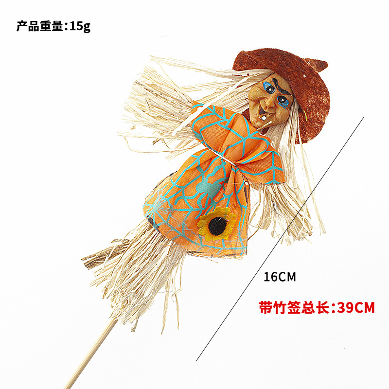 Halloween Bobo Ball Gift Ambiente festivo Decoración Murciélago Araña Calabaza Diablo Mariposa Cuerno Diadema al por mayor