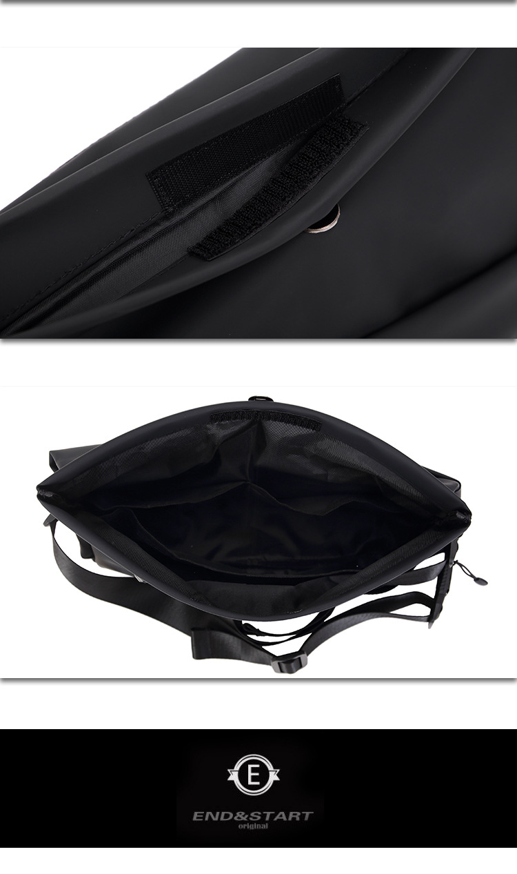 Workwear-Stil Cross Body Funktioneller Fahrrad-Messenger Multifunktions-Sport-Schulter-Leichter Rucksack Herrentasche_voghion.com