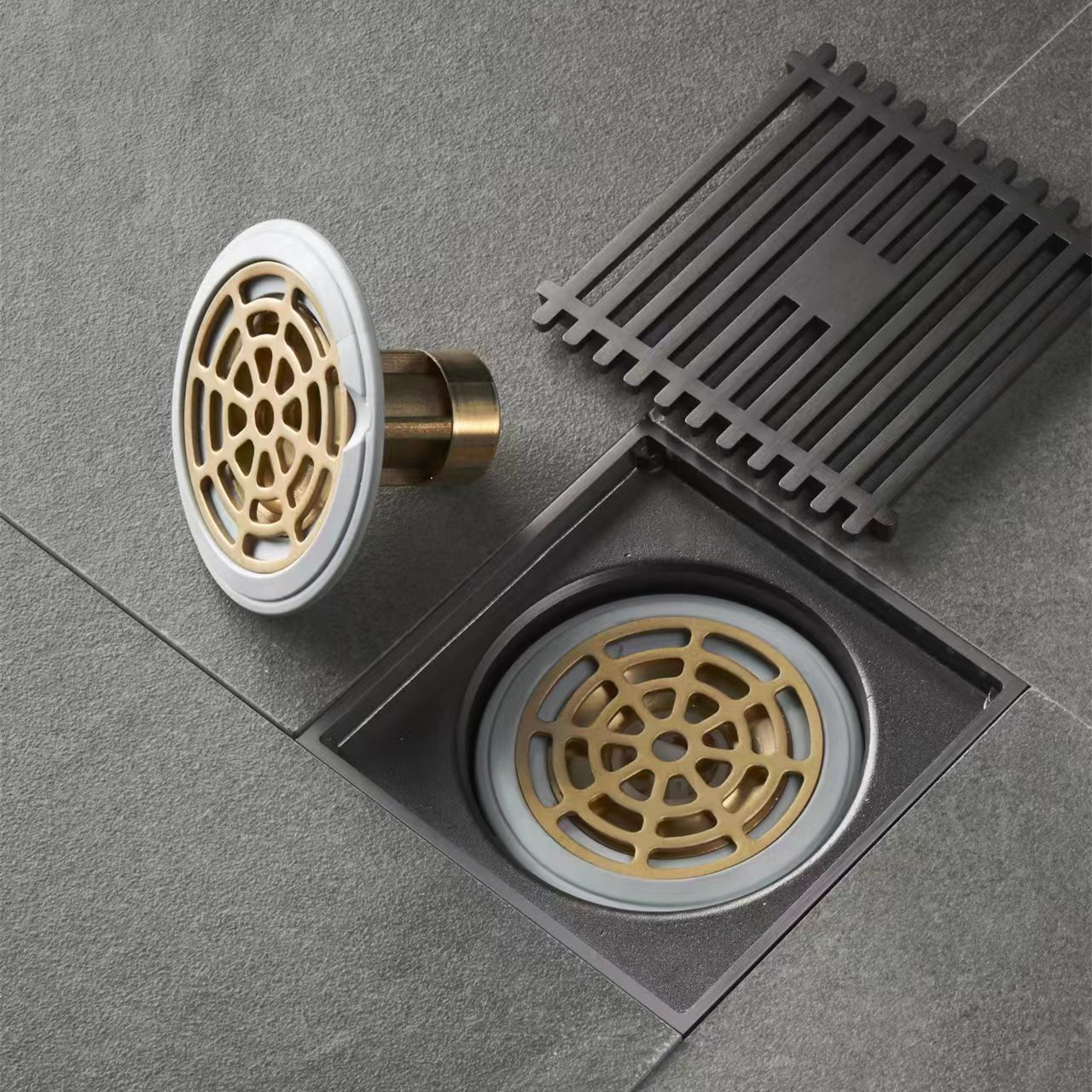 Desodorante Desagüe de piso núcleo cobre pequeño calibre Desagüe de piso redondo baño tubería de alcantarillado desodorante universal artefacto a prueba de insectos