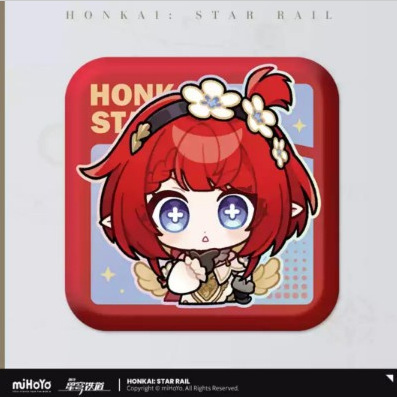 正版崩铁崩坏星穹铁道周边姬子砂金银狼三月七周边马口铁徽章吧唧|undefined