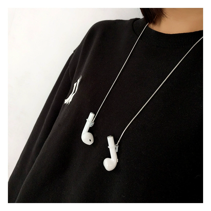 Fadeless Headset Anti-drop Chain Apple airpods Protective Case Necklace Wool Chain Wireless Bluetooth Anti-drop Artifact