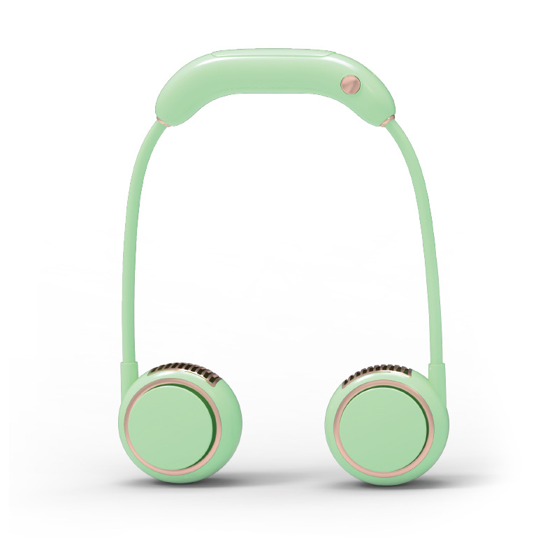 2022新款挂脖风扇 USB充电风扇 懒人风扇 无叶挂脖风扇跨境风扇