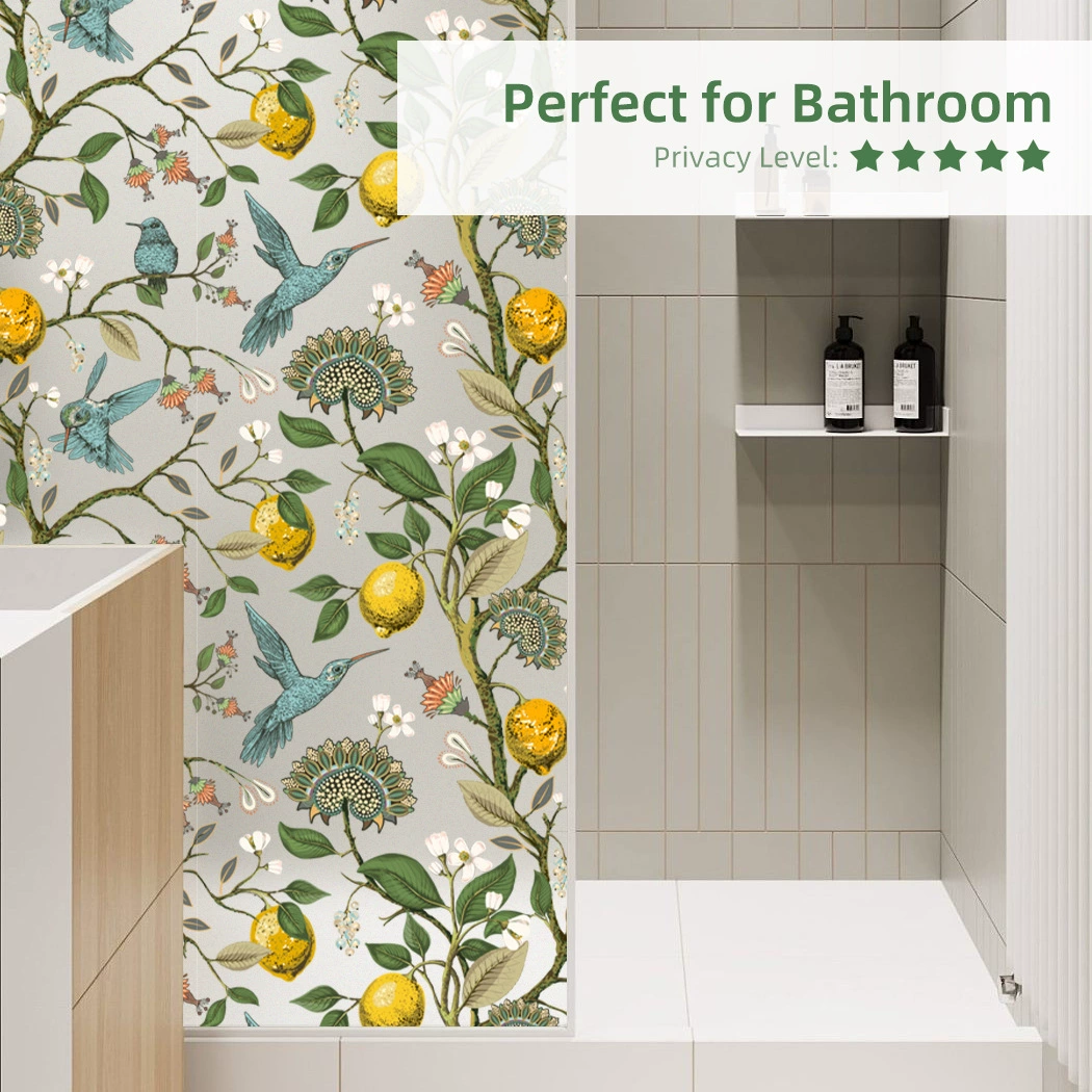 Матовая декоративная пленка окна стеклянная пленка анти-заглядная и светопроницаемая пленка ванная комната прозрачная непрозрачная наклейка окна