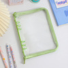 Ins Korean version of Girl A5 zipper bright flash page Album students three -inch five inch love bean small card storage