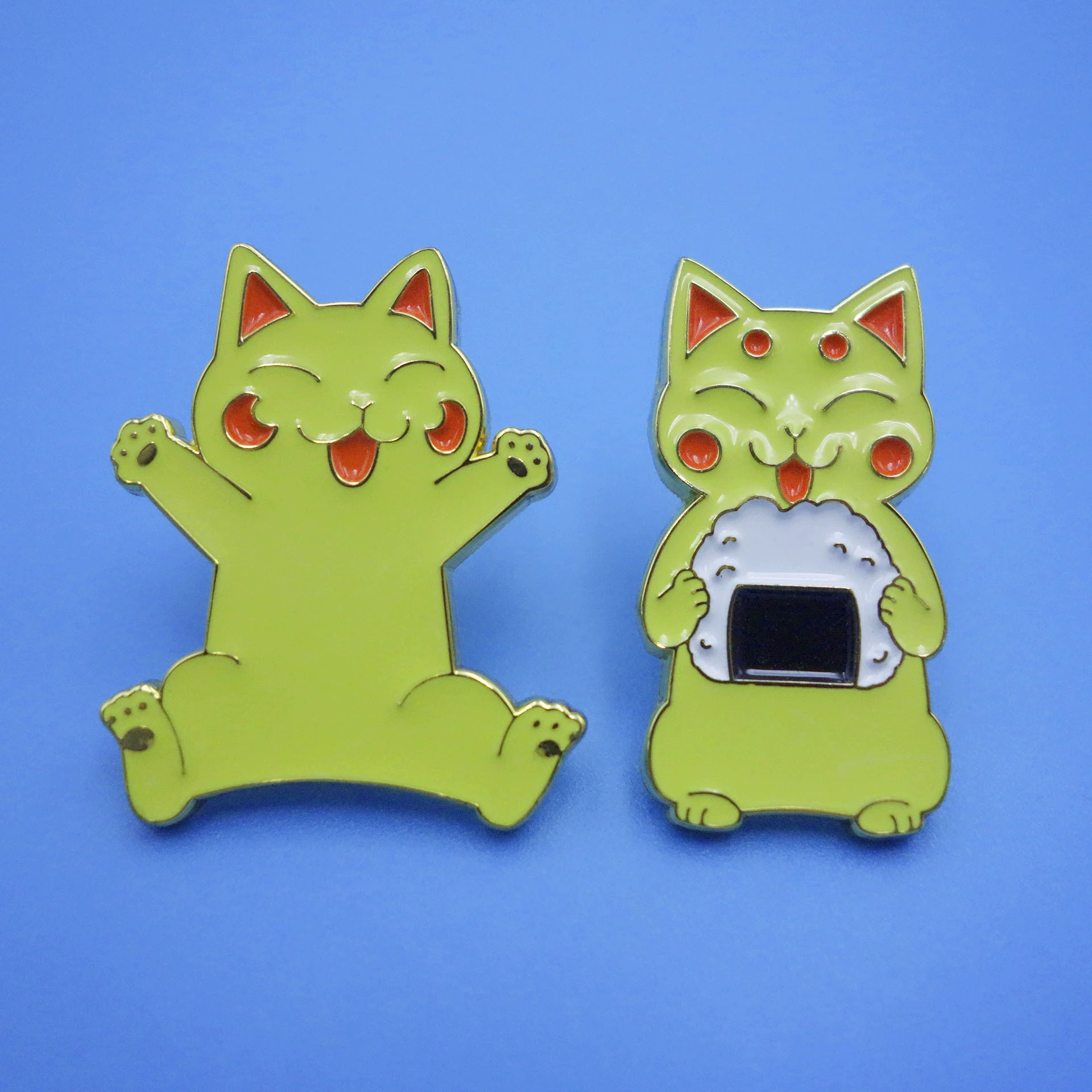 Металлический сувенир из цинкового сплава в виде мультяшного кота, персонализированный для анимационных фильмов и телевидения, планирование периферийных устройств, ежегодное мероприятие, событие.