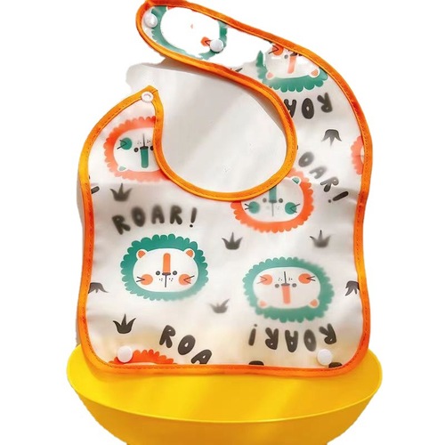 Baby Eating Bib Summer Children Waterproof Bib Ultra Soft Food bib Cover Toddler No Wash Drool Bib for Girls