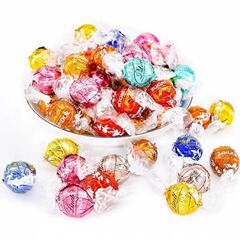 【顺丰】Lindt瑞士莲软心巧克力牛奶黑巧草莓喜糖伴手礼盒装散装