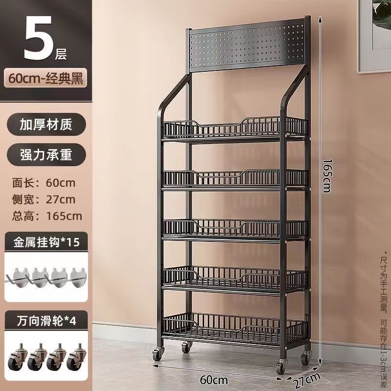 Estante metálico móvil para supermercado, bebidas y snacks, ideal para tiendas y mostradores.