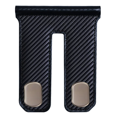 Car hanging – Car hook car front - zinc-alloy-hook-head-double-hookcarbon-fiber-pattern-black-line-new-upgraded-model-factory-goods-can-be-shipped-on-behalf-of-one-piececan-be-labeled-and-put-into-warehouse
