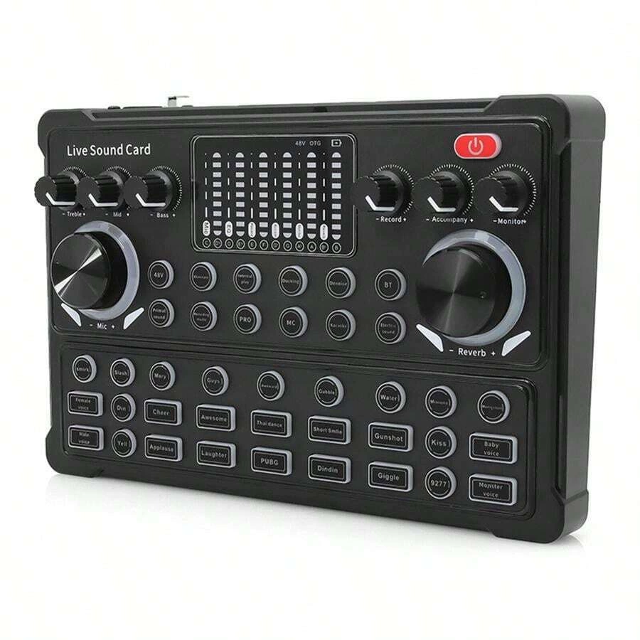 M3A английская живая звуковая карта трансграничная английская модель поддерживает конденсатор 48V McSo Card Kit может быть оснащен микрофоном BM80