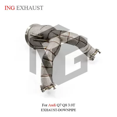 3.0T OPF version with – Exhaust pipe