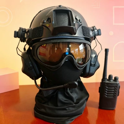 Tactical FAST helmet IPSC Motorcycle Helmet Headset