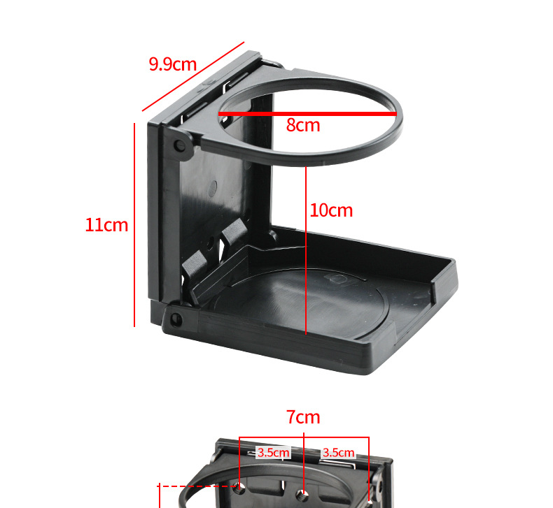 Car Water Cup Holder, Tricycle, Four-Wheeler, Foldable Drink Holder, Electric Vehicle Thickened Water Bottle Holder, Universal Cup Holder