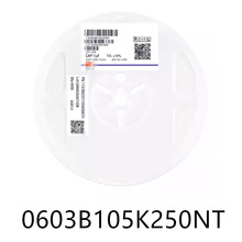 0603B105K250NT 1uF &plusmn;10% 25V X7R��װ0603 ԭװ�մ���Ƭ����