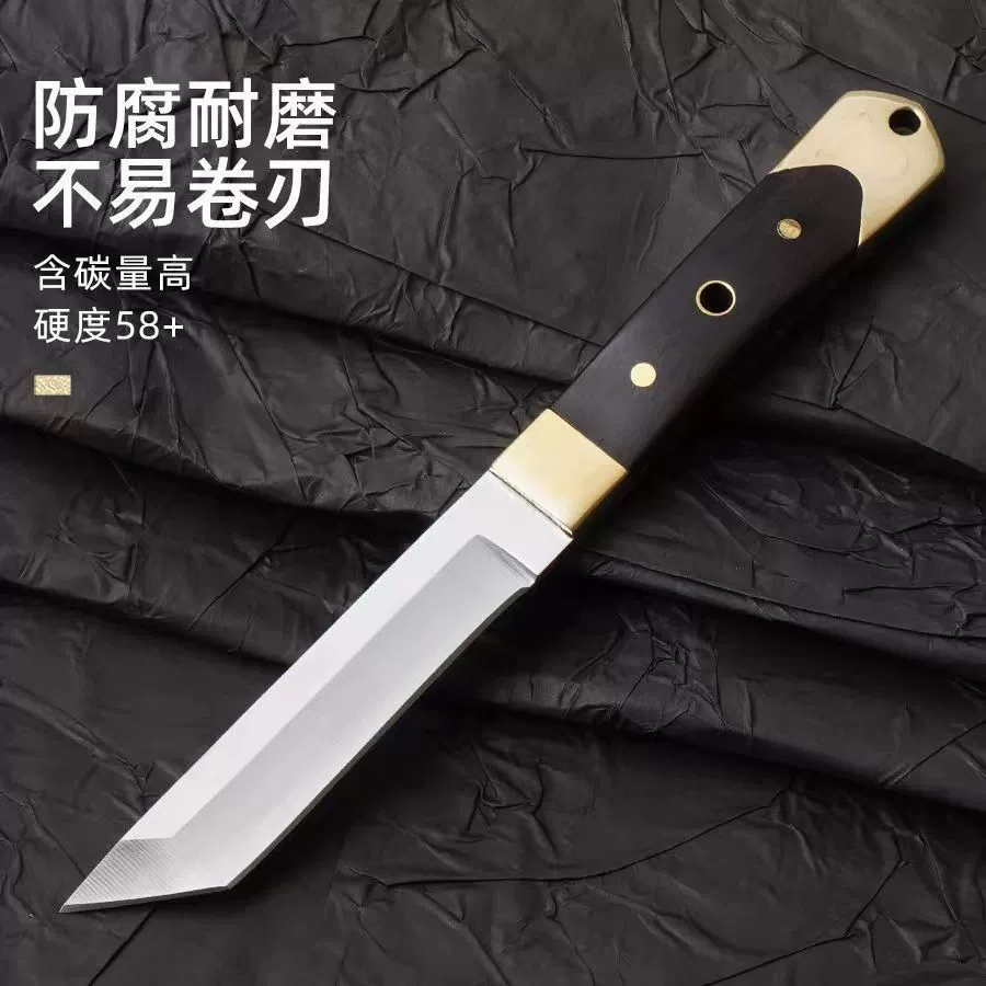 Sharp pocket knife ebony sandalwood, pen